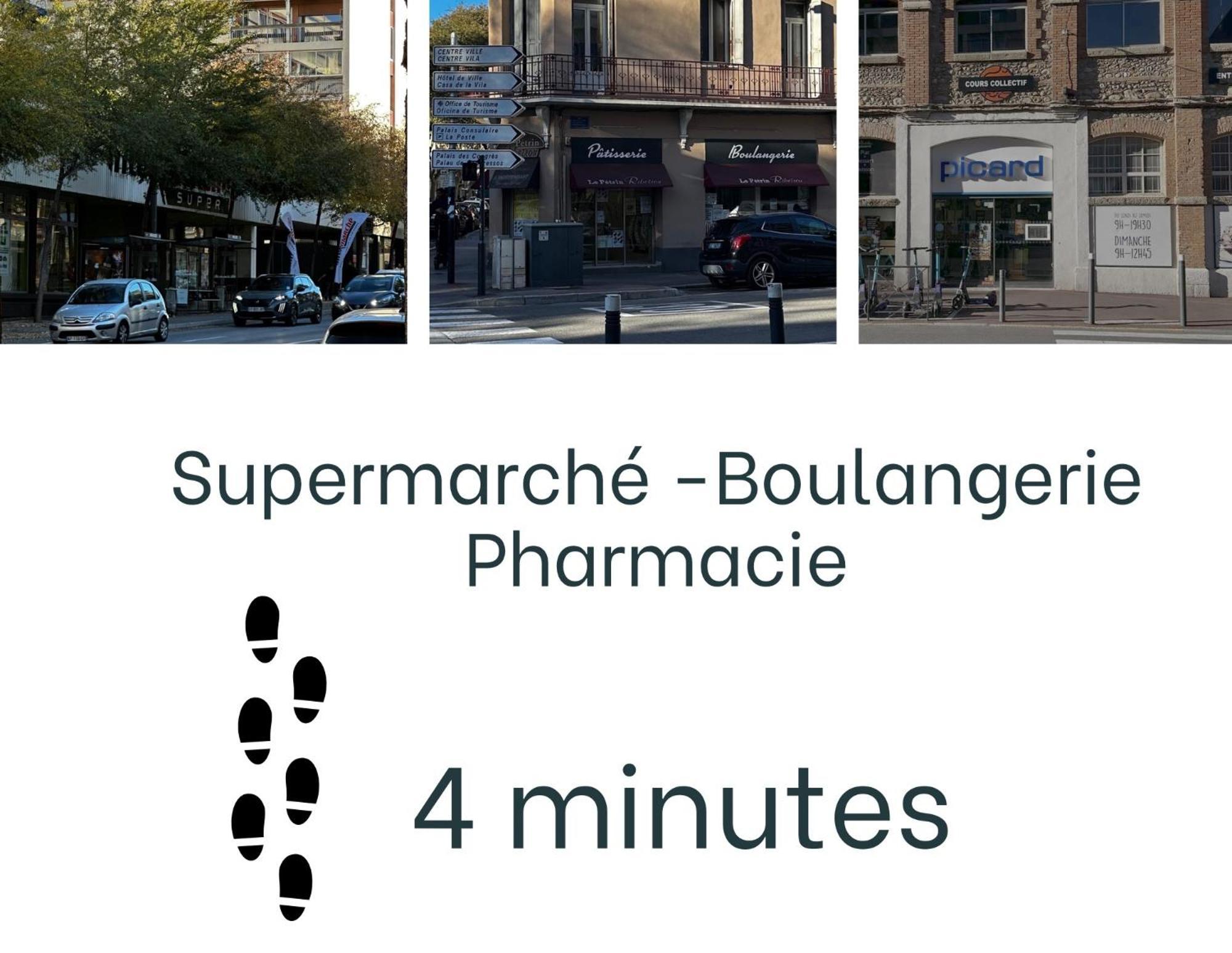 Appartement Lumineux Et Spacieux 2 Chambres Avec Parking Gratuit Dans La Rue แปร์ปินญอง ภายนอก รูปภาพ